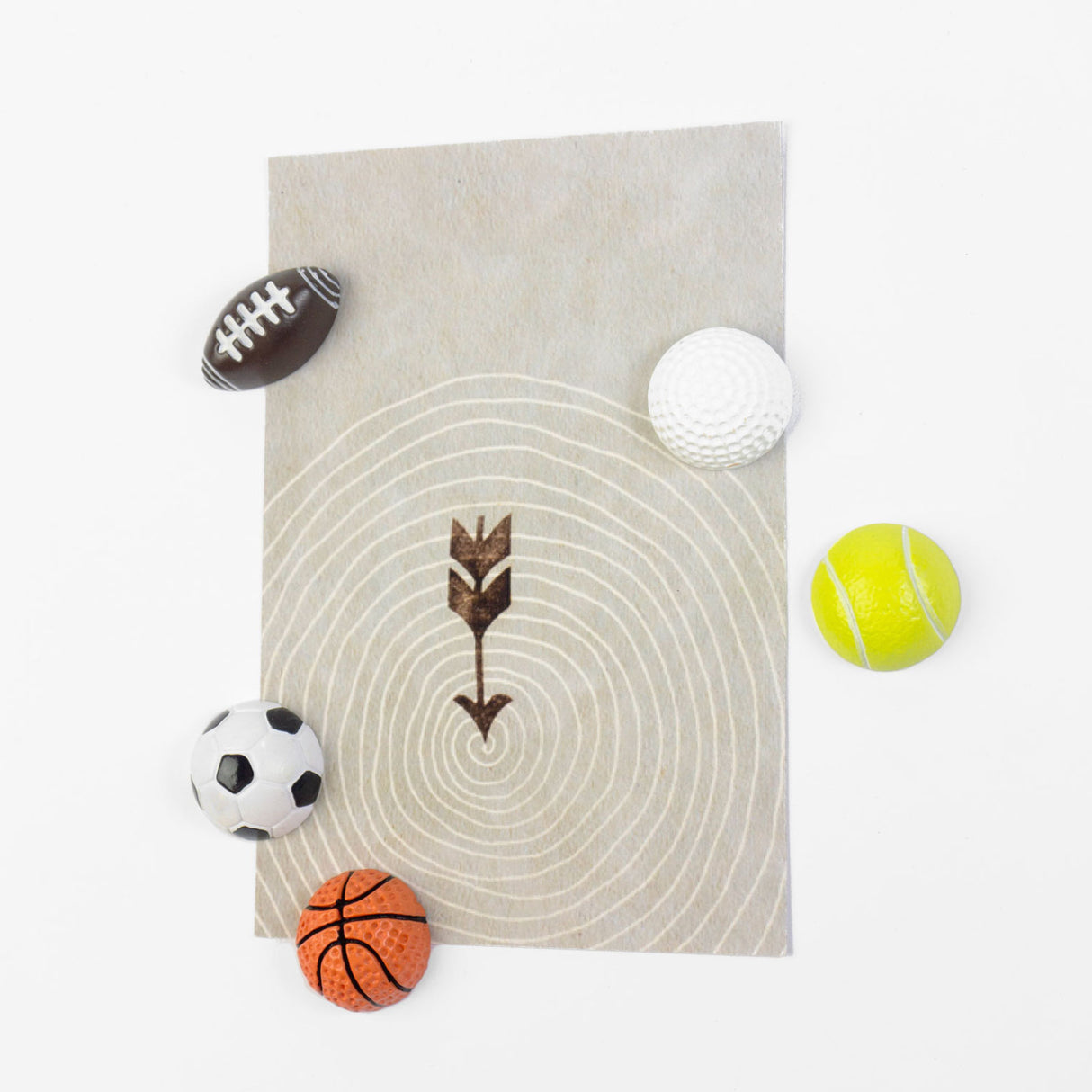 SPORTS magnets, 5 pack - fridge magnets