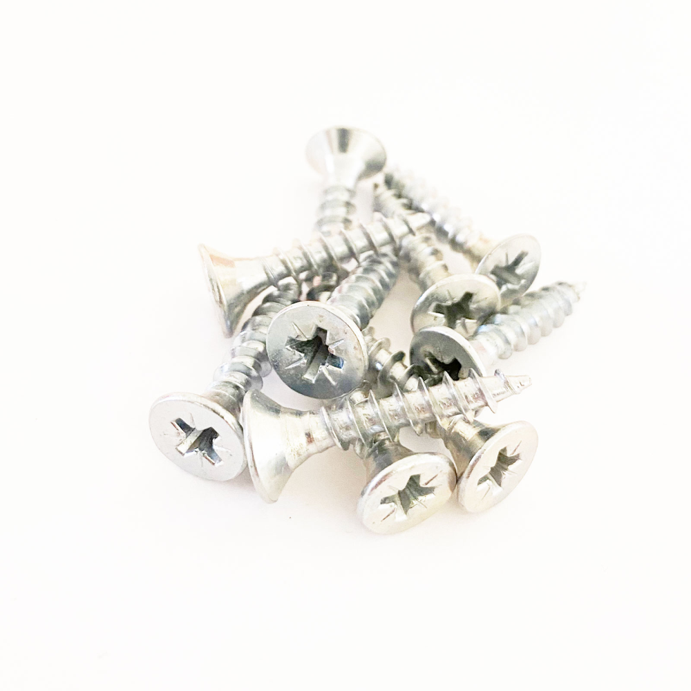 Countersunk screws 5x25 mm. FZB - 10-pack