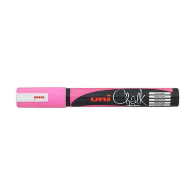 UNI Chalk Marker, Pink (1.8 - 2.5 mm) - PWE-5M