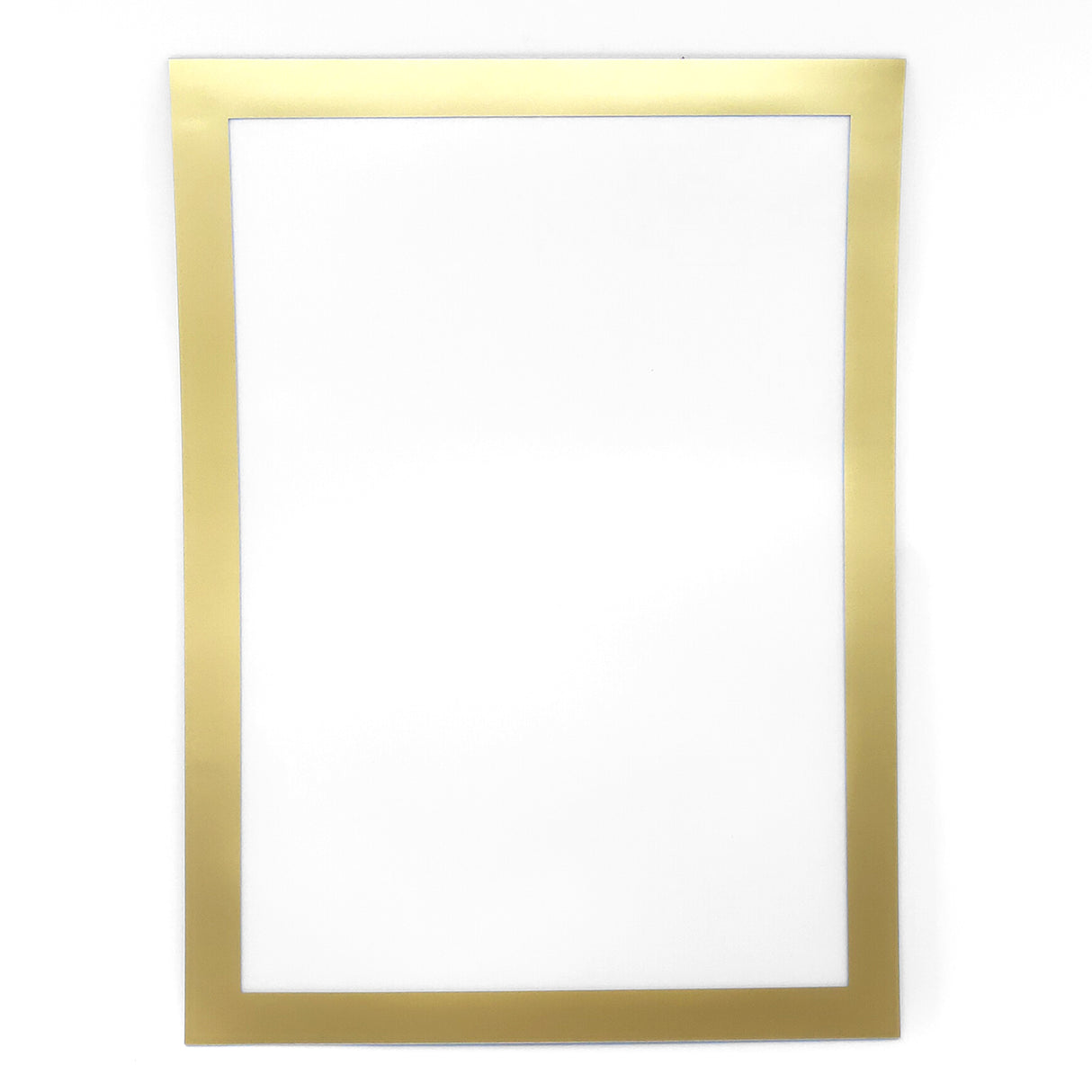 Window display A4 w/magnetic frame, Gold