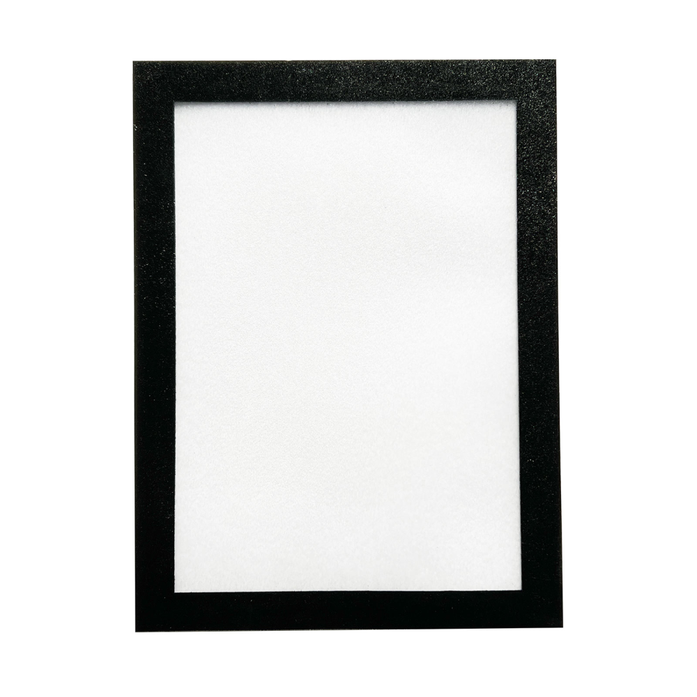 Window display A4 w/magnetic frame, Black