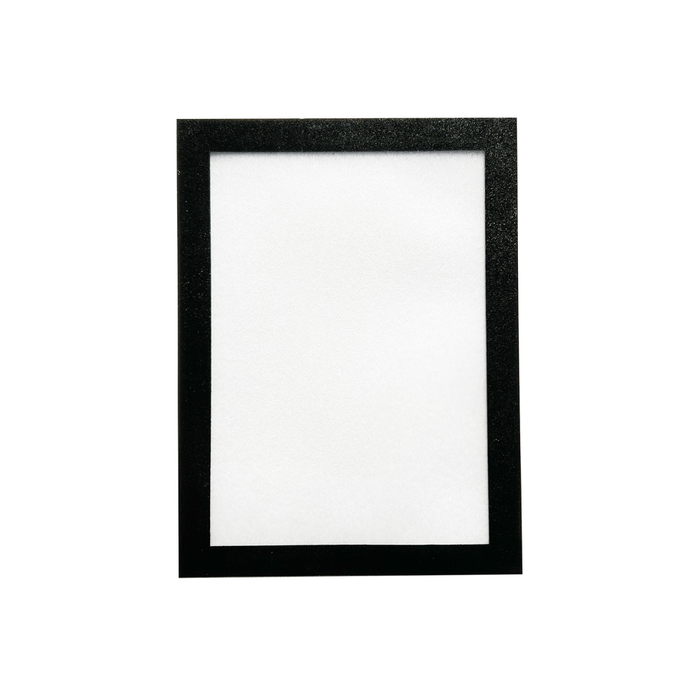 Window display A5 w/magnetic frame, Black