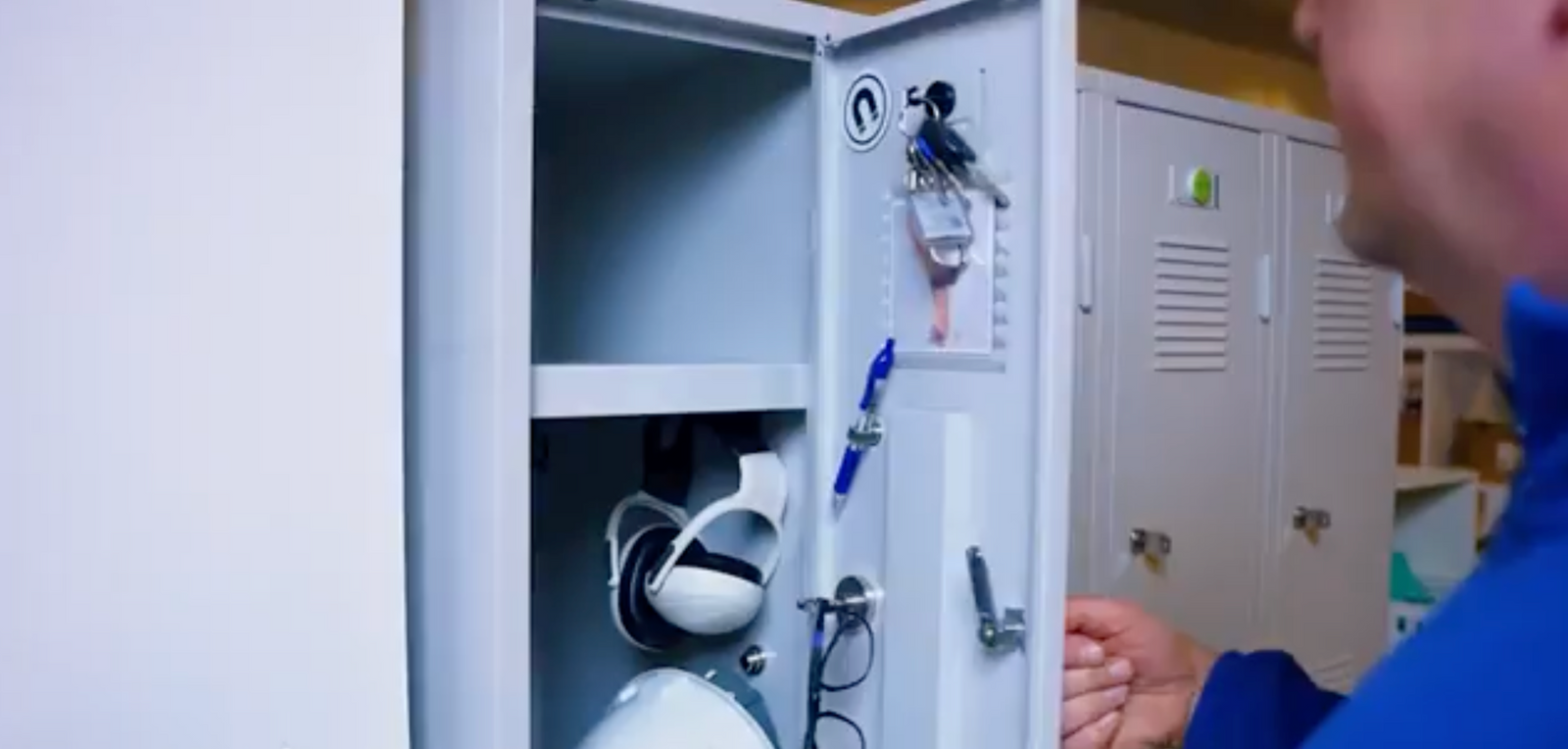 Indretning af omklædningsskab (locker room)