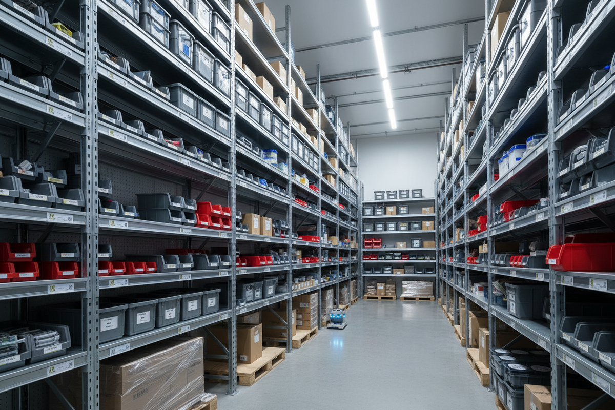 Create Basic Storage System Optimise your warehouse with an easy storage system! – Magnetz og Magnordic