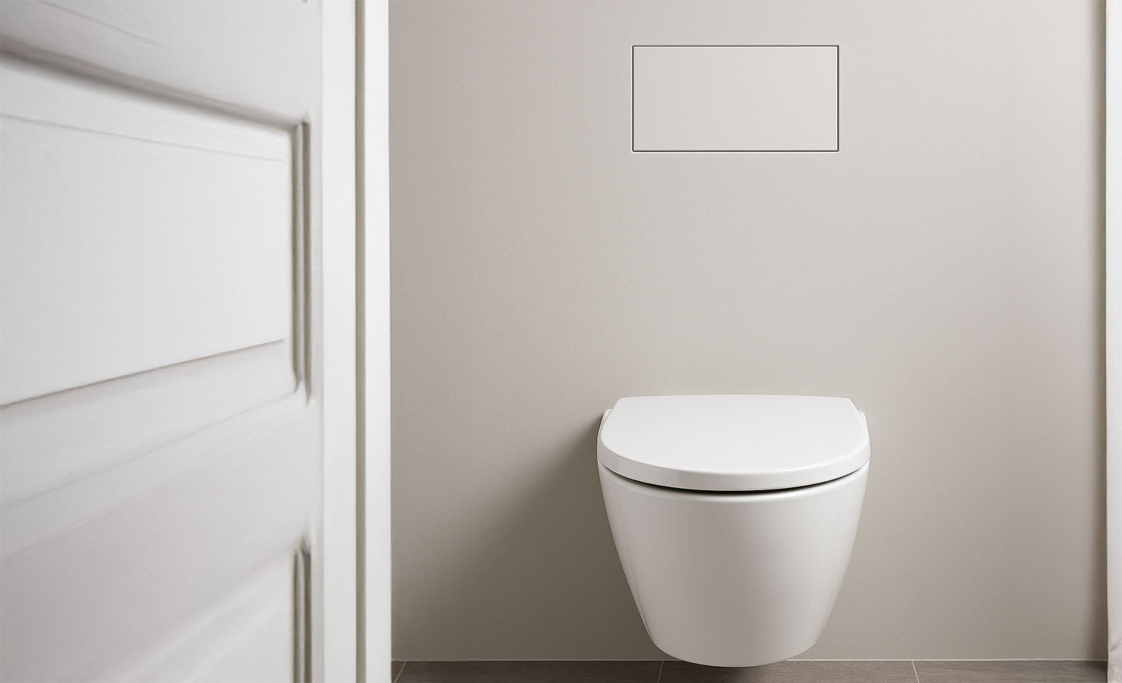 Magneter til plade foran væghængt toilet - Skjult magnetlukning