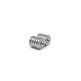 Countersunk magnets 18x4 mm. (N + S), 10-pack