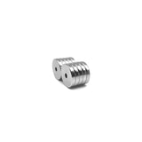 Countersunk magnets 23x4 mm. (N + S), 10-pack