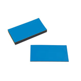 Shelf front magnet, Blue - 8x4 cm.