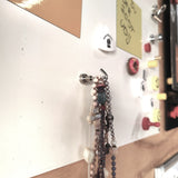 Pot magnets with hook, Ø12 mm.