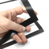 Magnetic pocket A4, Black w/writing field