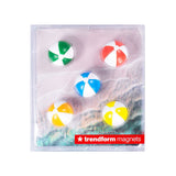 BEACH BALL magnets 5-pack - fridge magnets