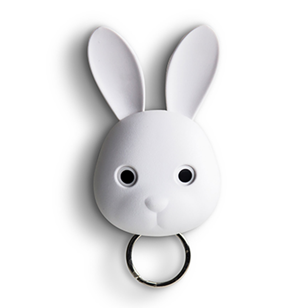Bella Bunny white rabbit key holder w/moving eyes, 19,25 DKK.