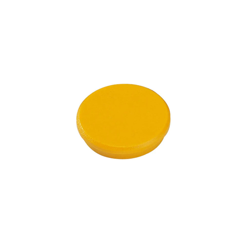 Dahle Office magnet, yellow Ø32 mm.