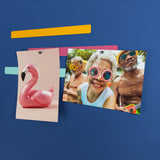 Oblong metal boards "FLEX STRIP" 19 cm., Mix (6-pack)