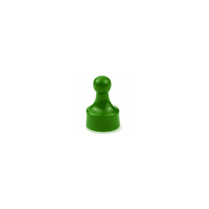 Green magnetic pin players | LUDO magnet green, 1.5 kg.