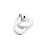 Pot magnet with hook, White Ø32 mm.