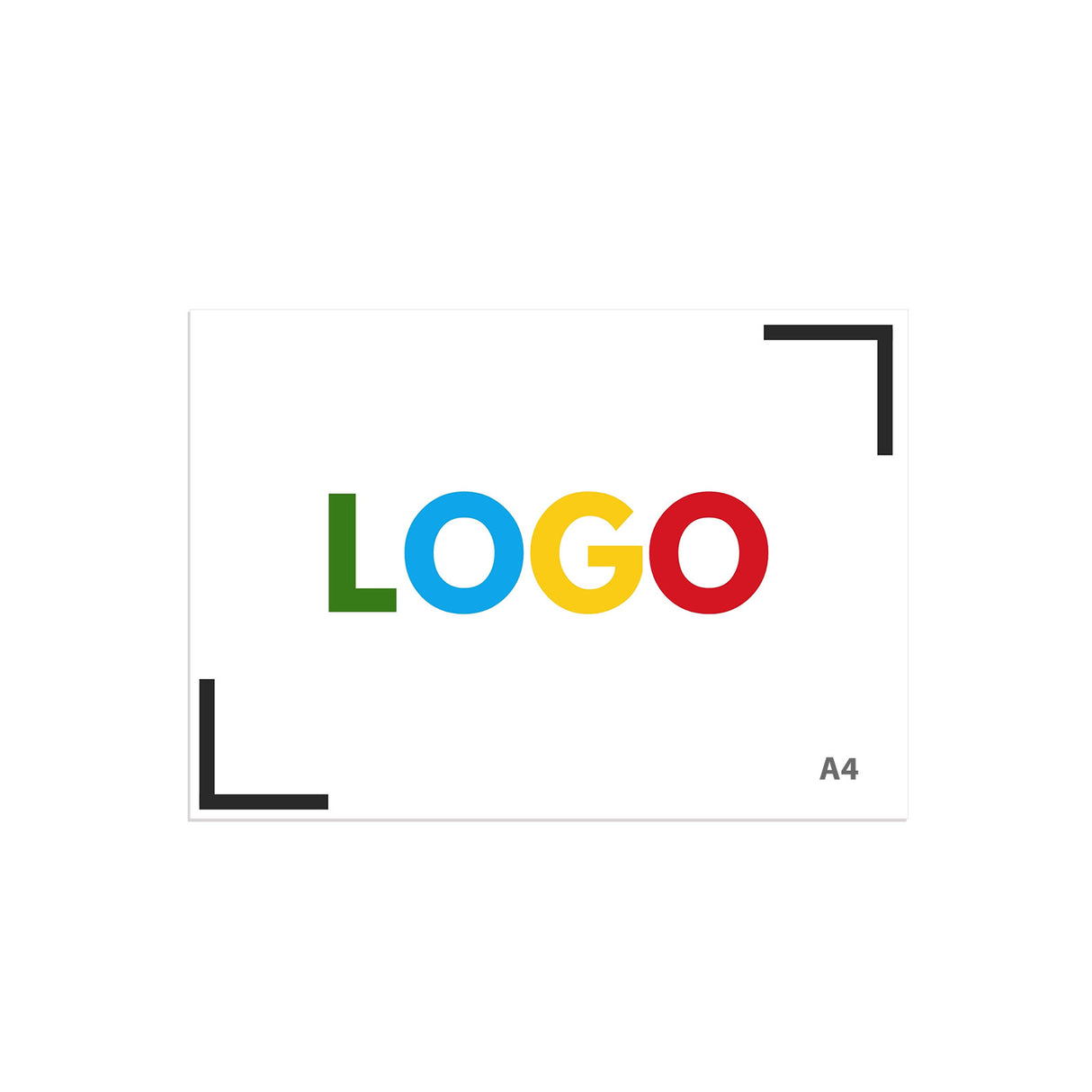 Logo magnet A4 (1.0 mm)
