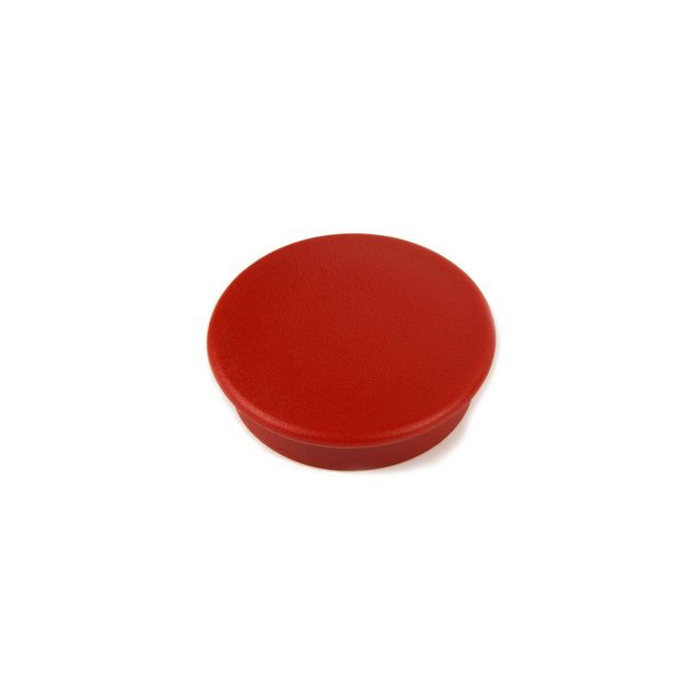 Matte Red Magnets Strong office magnet, Red Round