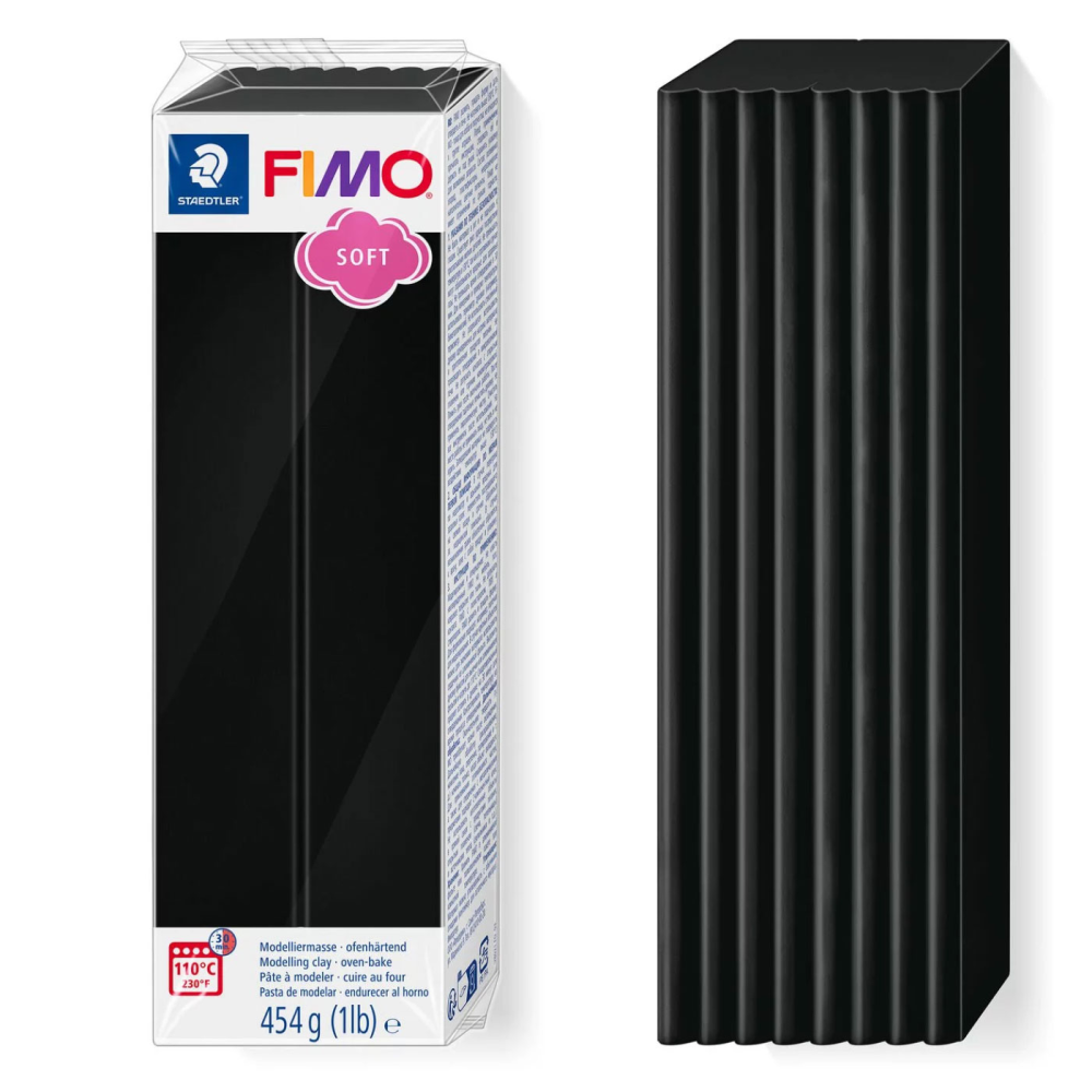 FIMO Soft - black XL (454 g.)