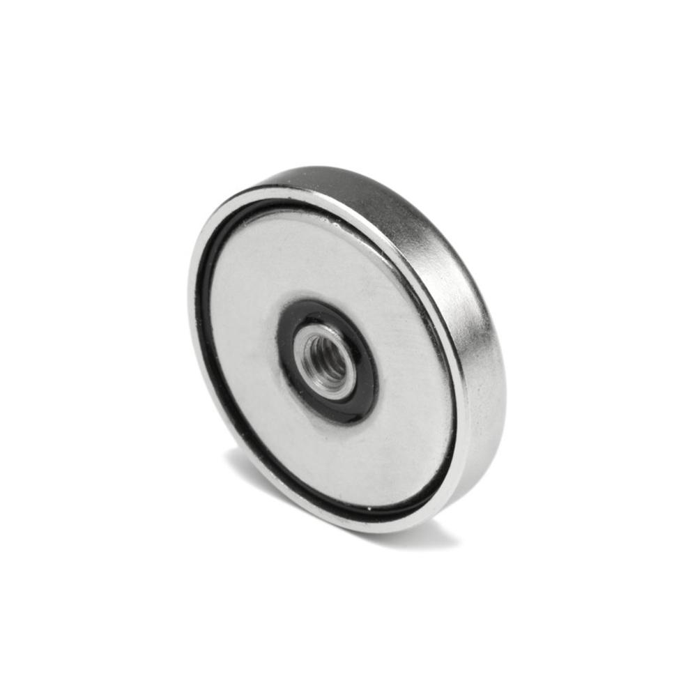 Internal Thread Magnet Pot magnet with internal thread, Ø48 mm. | Strength 58 kg. | Magnetz